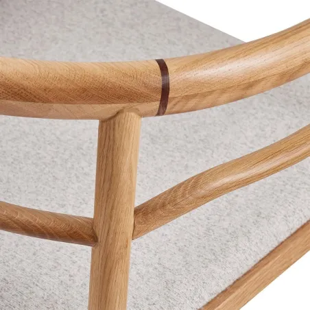Kodama - Chaise design en chêne naturel