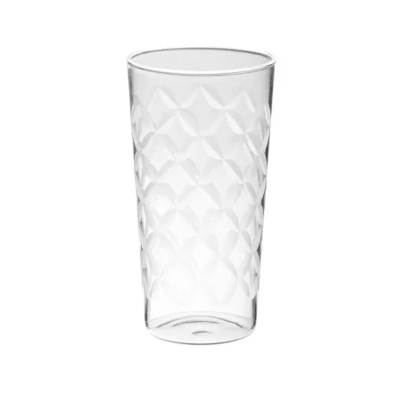 Maru - Verre haut gravé à la pointe de diamant transparent