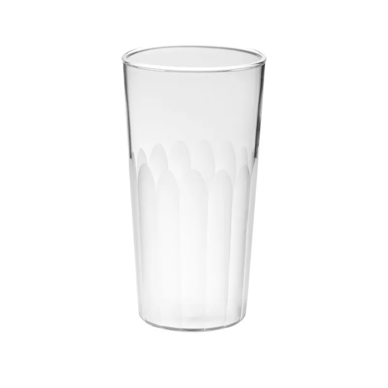 Maru - Verre haut gravé à la pointe de diamant transparent