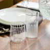 Maru - Verre haut gravé à la pointe de diamant transparent