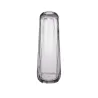 Reflet - Vase soliflore transparent H29 en verre soufflé à la bouche
