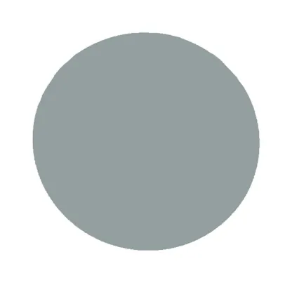 Signature - Lot de 8 Set de table rond en laque gris galet