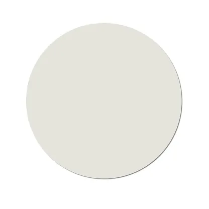Signature - Lot de 6 Set de table rond en laque blanc