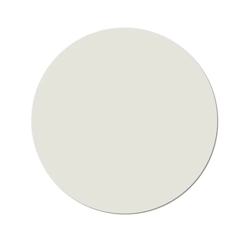 Signature - Lot de 6 Set de table rond en laque blanc