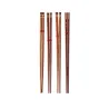 Tatami - Set de quatre paires de baguettes en bois naturel