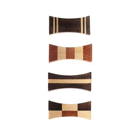 Tatami - Set de 4 porte-baguettes en bois naturel