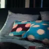 Victoria - Housse de couette en lin bleu orient 260X240