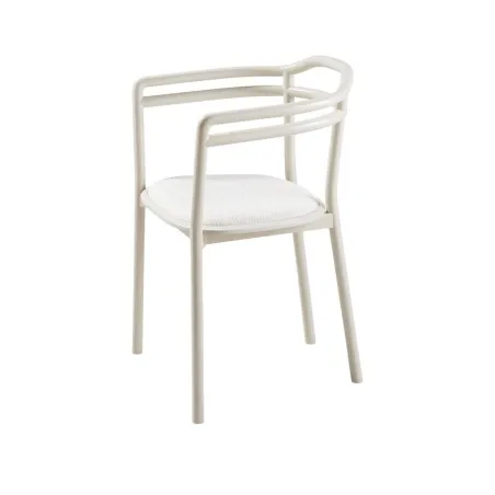 Signature - Chaise en chêne laqué sable