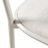 Signature - Chaise en chêne laqué sable