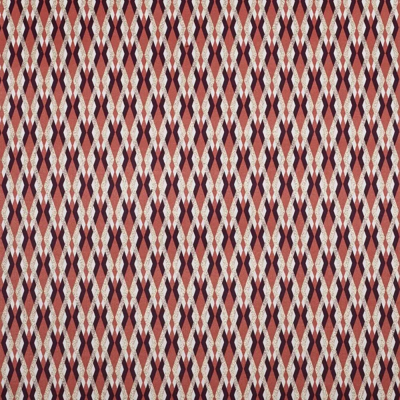 Satin de coton graphique