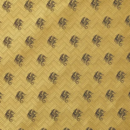 Tissu à motifs et suite géometrique