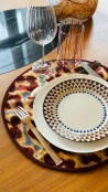 Set de table - Rond Big Leop
