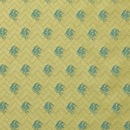 Tissu à motifs et suite géometrique