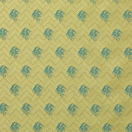 Tissu à motifs et suite géometrique