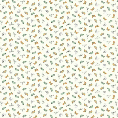 Tissus au mètre - Toile Coton Manege | Susty