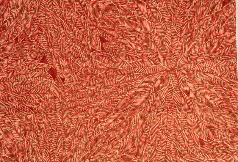 Tissus au mètre - Toile lin viscose imprimée CHAMAN | Susty