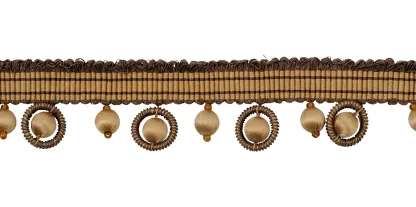 Galon frange - HOULÈS FGE PERLES TWIGGY 55MM | Susty