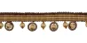 Galon frange - HOULÈS FGE PERLES TWIGGY 55MM | Susty