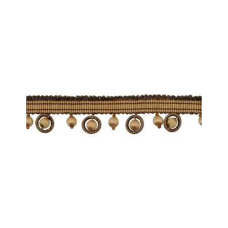 Galon frange - HOULÈS FGE PERLES TWIGGY 55MM | Susty