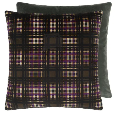 Coussin Patiali Chocolate Velvet - DESIGNERS GUILD | Susty