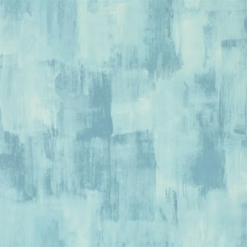 Papier peint - Designers Guild Marmorino - Teal | Susty