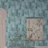 Papier peint - Designers Guild Marmorino - Teal | Susty