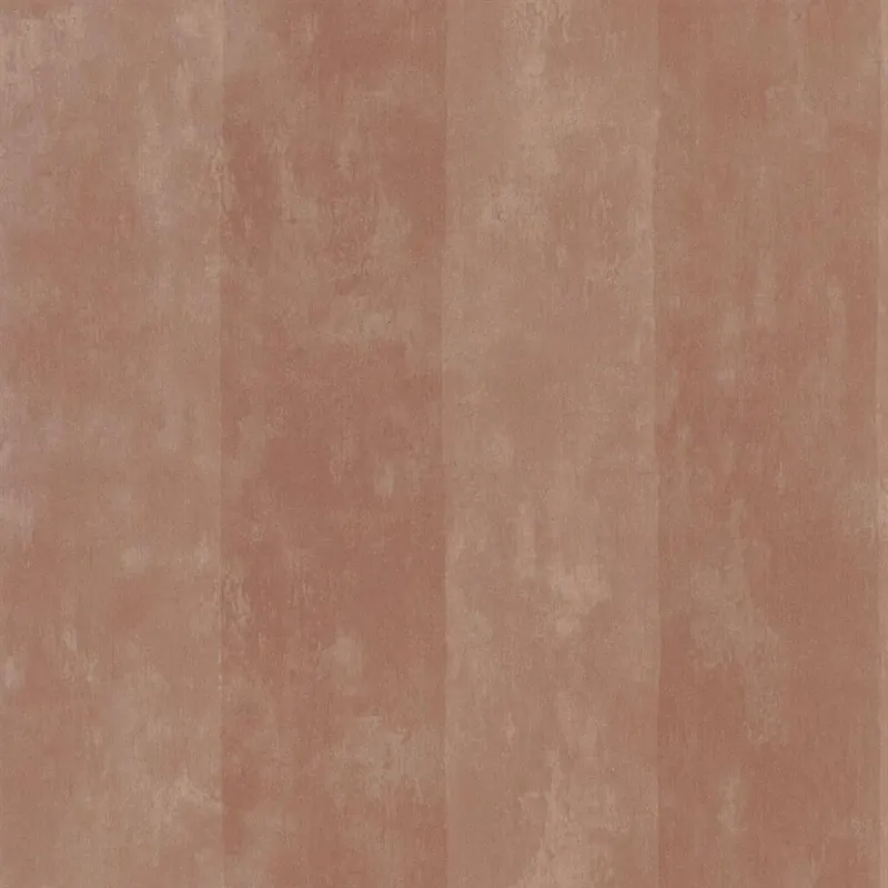Papier peint - Designers Guild Parchment Stripe - Burnished Copper | Susty