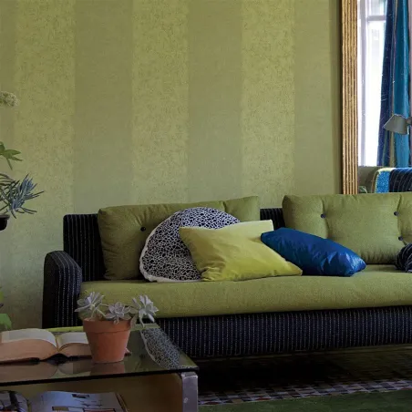 Papier peint - Designers Guild Kalpana - Lime | Susty