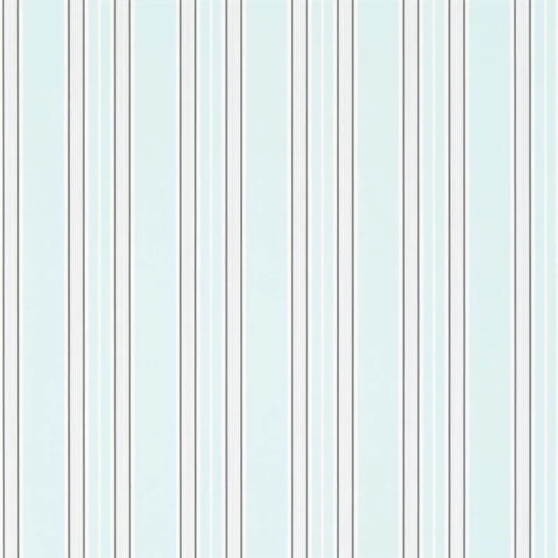 Papier peint - Designers Guild Pinstripe - Aqua | Susty