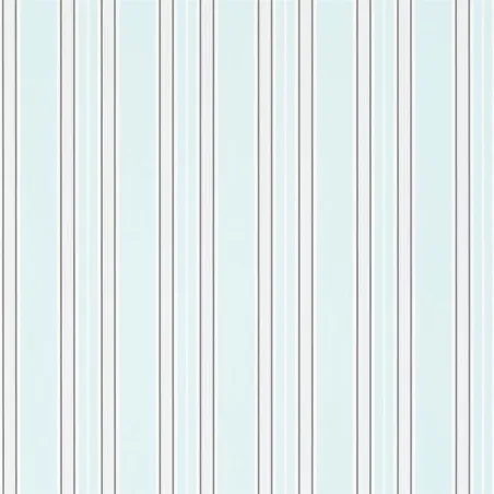 Papier peint - Designers Guild Pinstripe - Aqua | Susty
