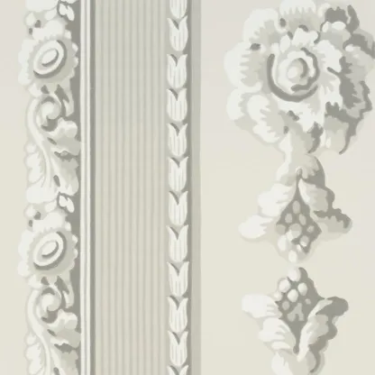 Papier peint - Designers Guild Palazzetto - Platinum | Susty