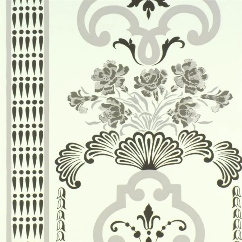 Papier peint - Designers Guild Bergius - Graphite | Susty