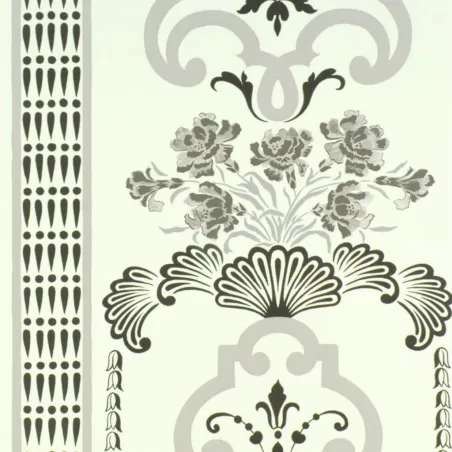 Papier peint - Designers Guild Bergius - Graphite | Susty