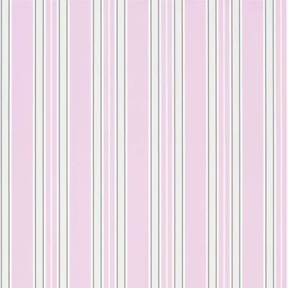 Papier peint - Designers Guild Pinstripe - Peony | Susty