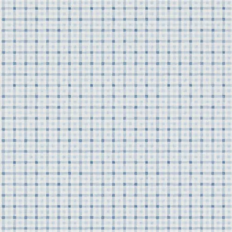 Papier peint - Designers Guild Willow Check - Delft | Susty