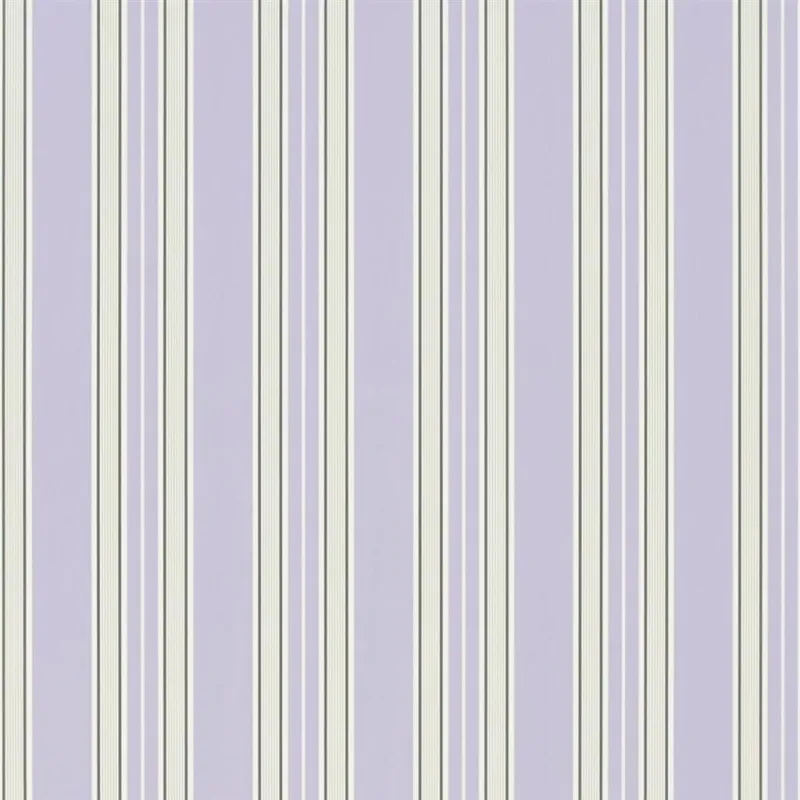 Papier peint - Designers Guild Pinstripe - Lilac | Susty