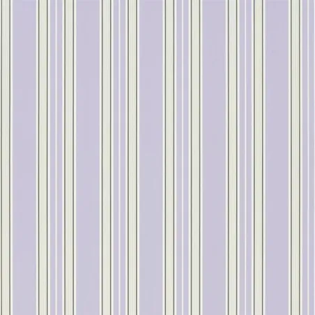 Papier peint - Designers Guild Pinstripe - Lilac | Susty
