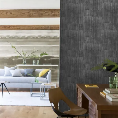 Papier peint - Designers Guild Sakiori Ash | Susty