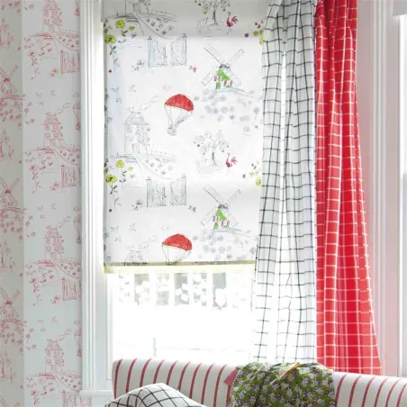 Papier peint - Designers Guild Meadowsweet - Ecru | Susty