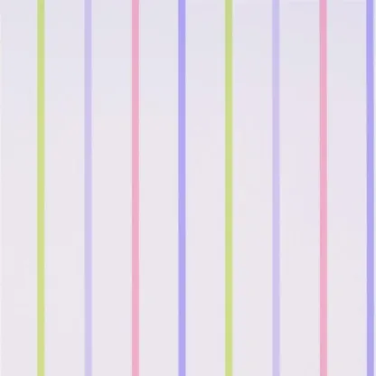 Papier peint - Designers Guild Rainbow Stripe - Lilac | Susty