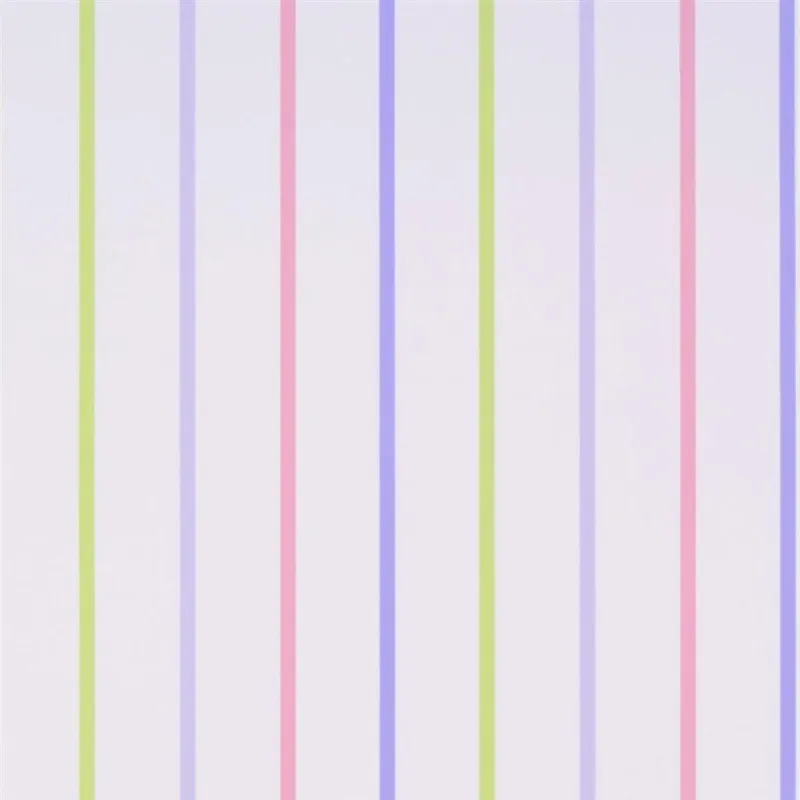 Papier peint - Designers Guild Rainbow Stripe - Lilac | Susty