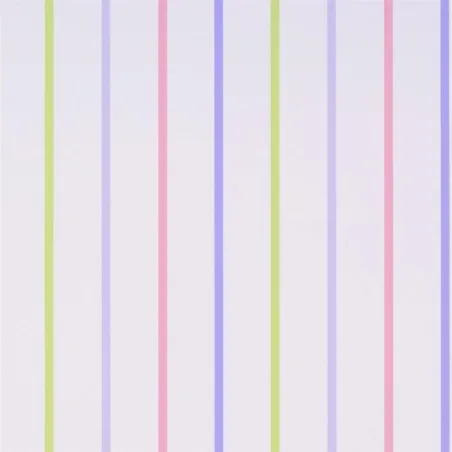 Papier peint - Designers Guild Rainbow Stripe - Lilac | Susty