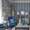 Papier peint - Designers Guild Scillo Charcoal | Susty