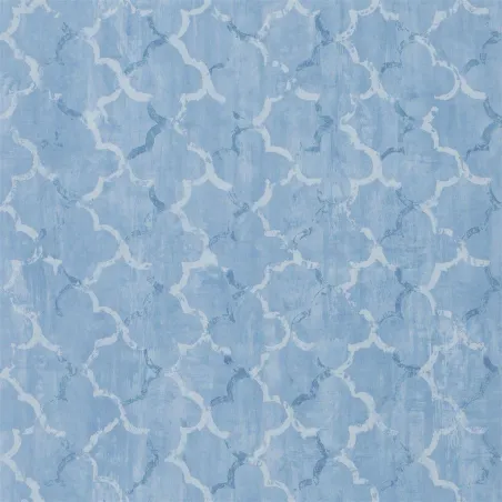 Papier peint - Designers Guild Chinese Trellis - Cobalt | Susty