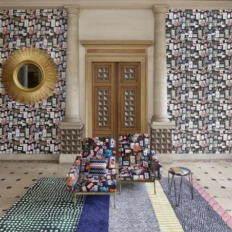 Papier peint - Designers Guild Palais Royal - Bleu De Roi Wallpaper | Susty