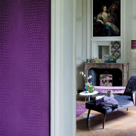 Papier peint - Designers Guild Pietra - Cocoa | Susty
