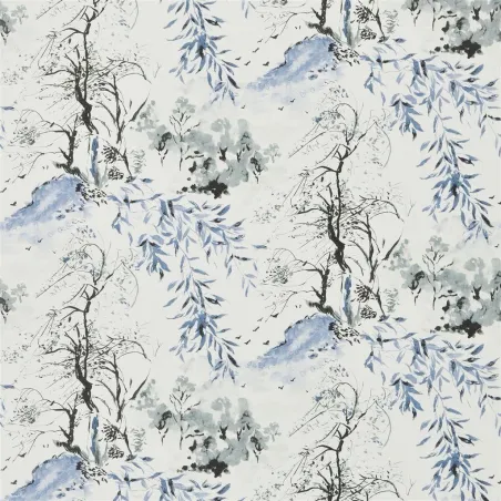 Papier peint - Designers Guild Winter Palace - Indigo | Susty