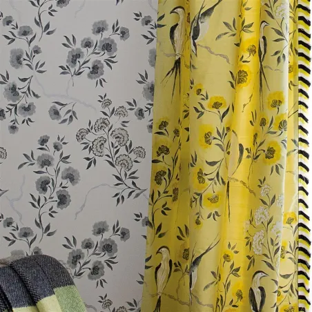 Papier peint - Designers Guild Jacaranda - Gold | Susty