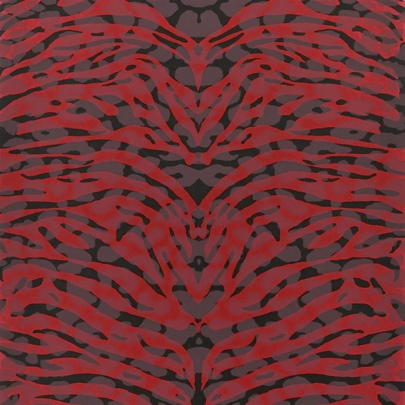 Papier peint - Designers Guild Pantigre - Papaye Wallpaper | Susty