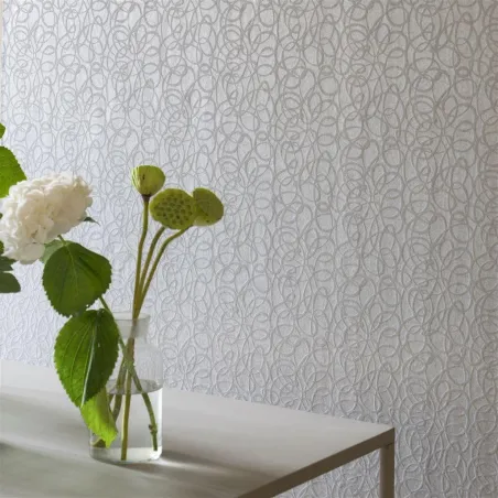 Papier peint - Designers Guild Girandole - Dove | Susty
